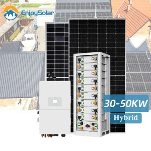 High Efficiency Commercial &amp; Residential Use 30kw 50kw Deye Solar PV Energy Storage System