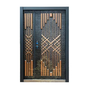 High Quality Copper Armored Front Door