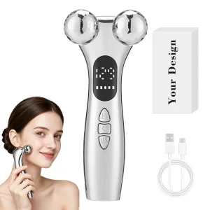 Private Label Microcurrent Professional Face Massager Type-C Multifunctional Lifting Device 9 Levels Current Portable Face Lift