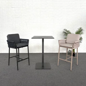 High End Luxury Garden Restaurant Bar Chair Outdoor Bar Stools