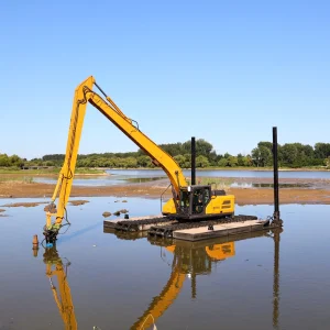 Amphibious Excavator