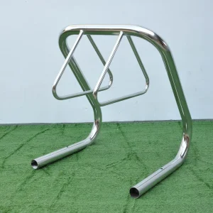 Two-Sided Stand Storage 2 Seats Triangle Loop Bike Parking Racks