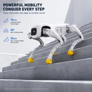 Professional Bionic Robot Dog AI Quadruped Programmable Robot for High-Precision Research and Academic Development Field Robot