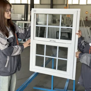 White PVC Frame Window