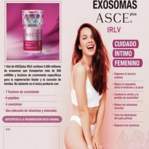 South Korea Asce +Irlv (20mg+2.5ml) Exosome Private Part Care Solution to Improve Dryness, Recovery and Regeneration