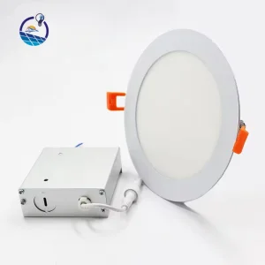 Indoor Ultra-Thin LED Recessed Panel Lights with Junction Box Dimmable