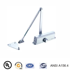 Casting Aluminum Sand Silver Professional Design Hydraulic Auto Door Closer