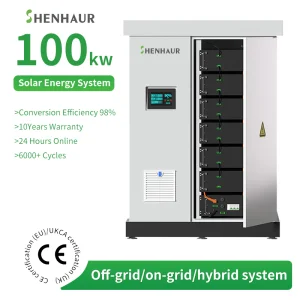 SHENHAUR All-In-One ESS Container 50KW 100KWh Battery PCS MPPT Generator Port Energy Storage System