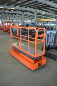 Self-Propelled Greenhouse Picking Electric Scissor Lift Platform
