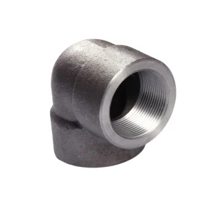 Scrd Elbow Socket Weld and NPT Thread Pipe Fitting Elbow SA 105m Carbon Steel Pipe Elbow