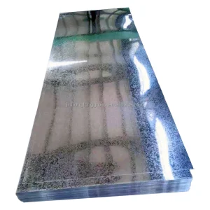 High-Performance GI Steel Plate SGCC 0.8mm Thickness Anti-Rust Z275 Length Width Customized Galvanized Plate