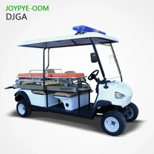 China Electric Medical Casualty Transfer Vehicle Suppliers - Customizable 2 Seater Battery Powered Golf Cart Ambulance Factory