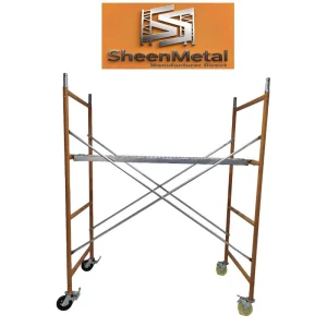 Heavy-Duty Metal Scaffolding