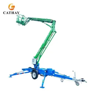 CTA-20t AC/DC Gasoline Diesel Towable Articulating Cherry Picker