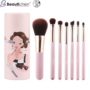 Pink Makeup Brush Set