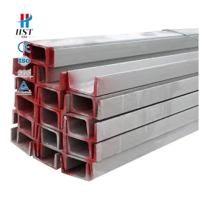Wholesale Steel Channel Customized Sizes 304 Stainless Steel C Channel in Stock