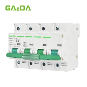 Hot-Selling MCB Gddc1-125-C125-4p-1000V DC Solar Energy Mini Breaker