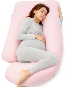 Full Body Support Maternity Pillow with Adjustable Wedge, Pregnancy Pillows for Sleeping