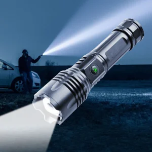 Brightenlux Professional Manufacturer High Power 1000 Lumen LED Torch Light Zoom Rechargeable Tactical White Laser Flashlight