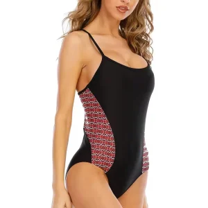 Swimming Exercise Training Racing Swim Suit Italy PBT Quick Dry Swimwear for Female Girl Women