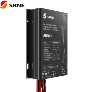 SRNE SR-DM120 10A IP67 Waterproof for Outdoor Street Lights 60/120W Load 130/260W 24V 12V MPPT Battery Solar Charge Controller