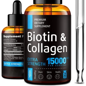 Biotin Collagen Drops Hair Growth Oil