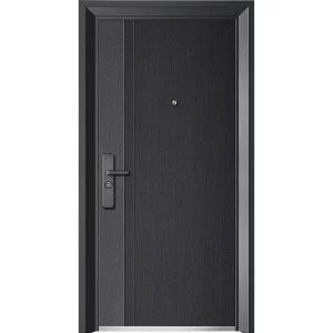 Exterior Interior Modern Iron Single New Stainless Steel Security Safety Metal Door