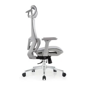Latest Design Stable Mesh Revolving Computer Chair Wholesale Adjustable Ergonomic Fashionable Office Chair with Metal Material