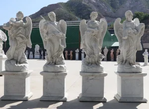 Marble Angel Sculpture