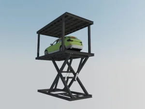 Invisible Scissor Garage Car Park Platform Lift