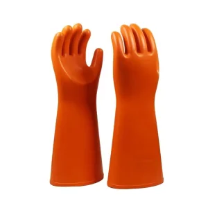 Electrical Insulating Gloves Rubber Grade for Power Industry Purchase