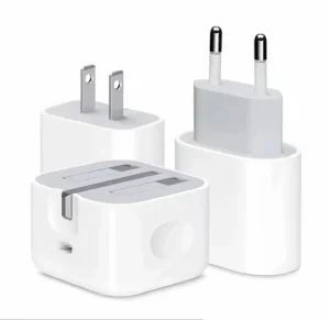 Pd20W Fast Charging Power Adapter USB-C Type-C Us/EU/UK Mobile Phone Charger