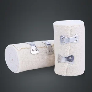 Medical Supply Cotton Polyester High Elastic Bandage Non Adhesive Bandage for Sports Protection