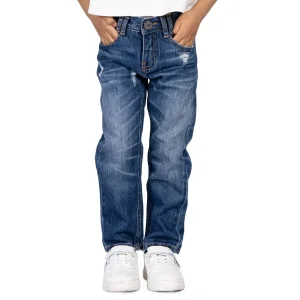 Calças jeans de denim para meninas