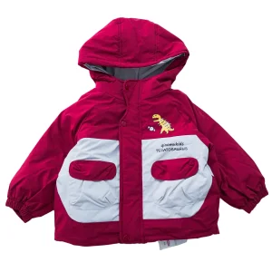Ropa de abrigo de otoño e invierno para niños con chaqueta con capucha