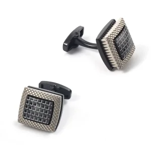 African Cube Cufflinks