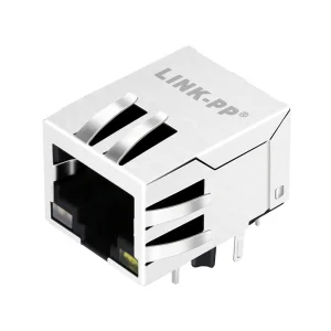 1-Port RJ 45 Metal Shielded 8 Pin CAT5 RJ45 Connector