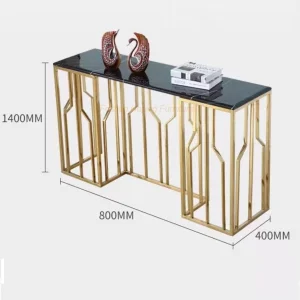 Hotel Modern White Side Table Hot Home Door Desk Furniture Console Table for Decoration