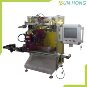 Full Auto Manual Car Spin on Oil Fuel Filter Making Print Shell Marking Auto Silk Screen Printing Machine