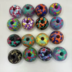 Custom Logo Outdoor Pet Chew Bite-Resistant 7cm Hollow Ball Non-Toxic EVA Floating Foam Interactive Dog Toy Rope Durable Style