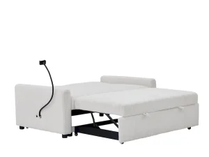 White Sofa Bed Loveseat