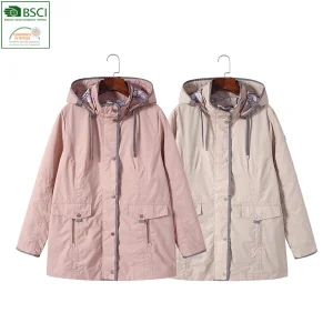 New Fashion Women's Outdoor Jacket Ladies' Parka Windbreaker Winter Coat Hooded Waterproof Outwear Lady Jacket