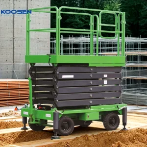 High-Performance Koosen Self-Propelled Scissor Lift with Safety Features