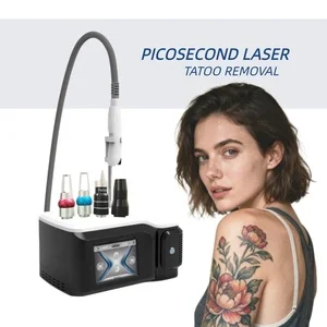 Picosecond Laser Tattoo Removal Machine Multifunction Skin Whitening Pigment Removal Nd Yag Q Switched Laser Pico Laser Machine