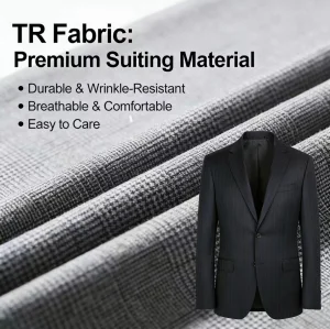 Custom Viscose/Polyester Men's Formal Trousers