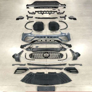 for Mercedes Glc Coupe C253 2020 20212022 Glc63 Amg Car Auto Front Rear Bumper Diffuser Accessories Body Kit