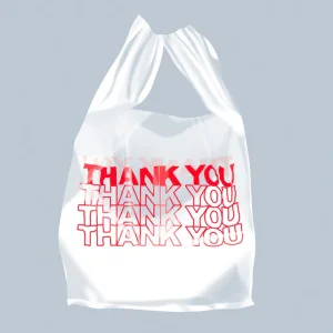 Wholesale Biodegradable Compostable Printed Hemp Plastic Shopping T-shirt Packaging Bag With Logos