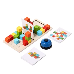 Montessori Wooden Cube Puzzle