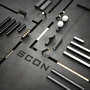 SCON Led Magnetic Tracks Lights System Indoor Lighting