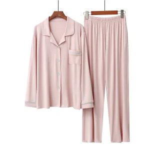 Verão 2PC Pijamas Conjunto de Pijamas para Mulheres Roupa de Noite para Mulheres